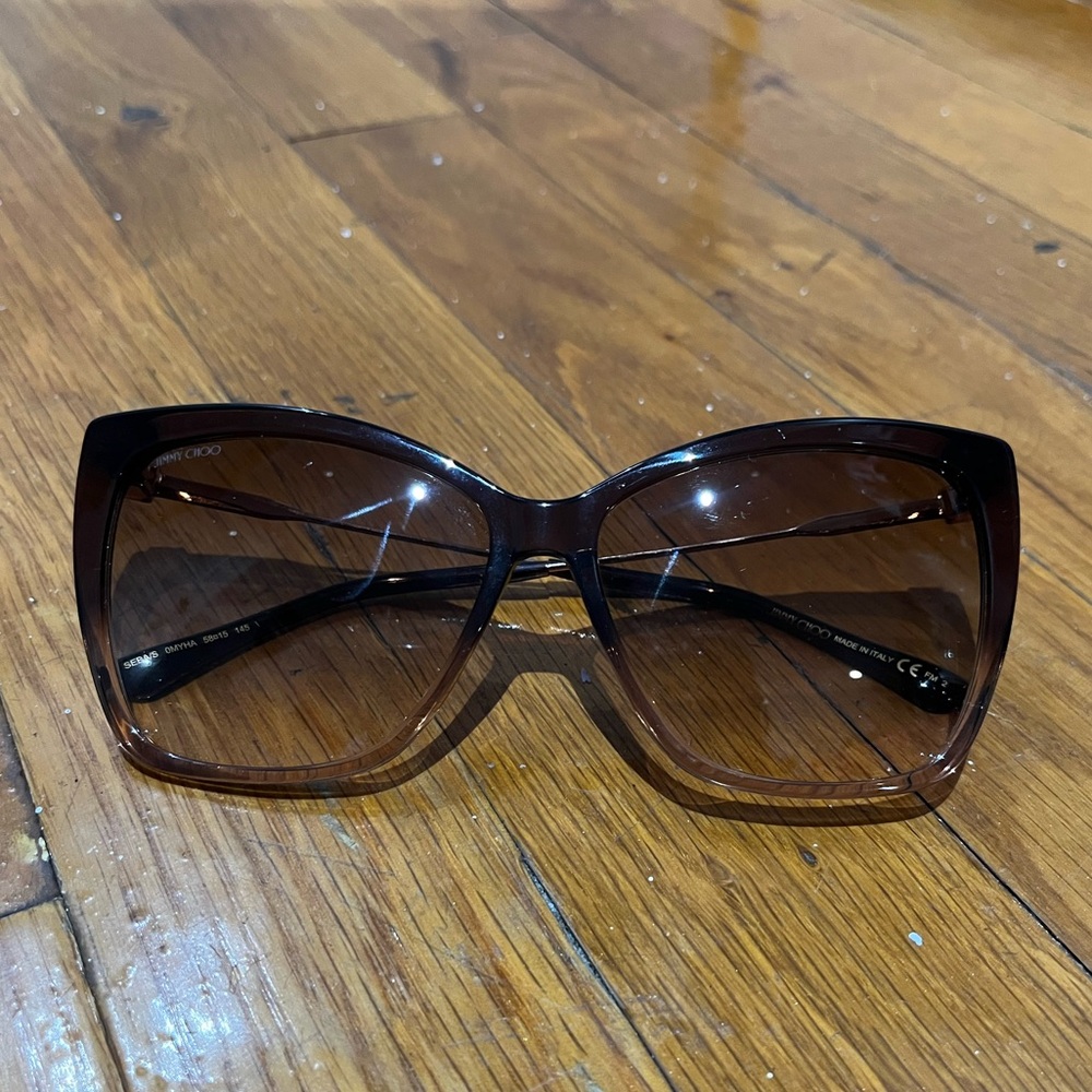 NWOT Ombré Jimmy Choo Sunglasses